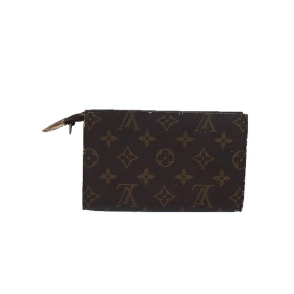 Pre Loved LOUIS VUITTON Cosmetic Pouch Monogram Canvas Unisex Accessory Bundles - Picture 2 of 8